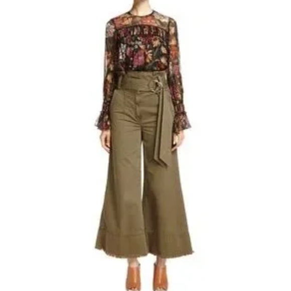 Cinq a Sep Wide Leg Pants - Picture 1 of 5